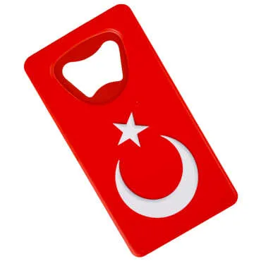 Bayrak Temalı UV Baskılı Dikdörtgen Açacak - Standart - 2