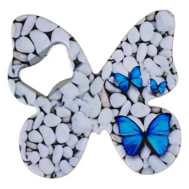 Butterfly Themed UV Printed Butterfly Bottle Opener