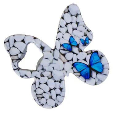 Butterfly Themed UV Printed Butterfly Bottle Opener - Standart - 2