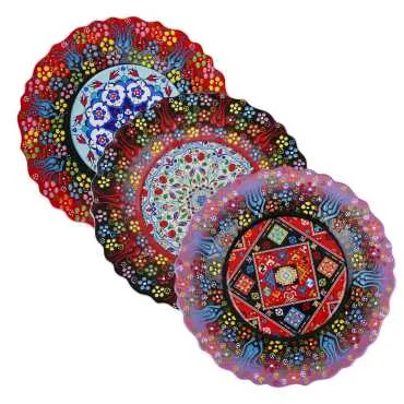 Themed Ceramic Myros Decorative Plate 25 cm - 2