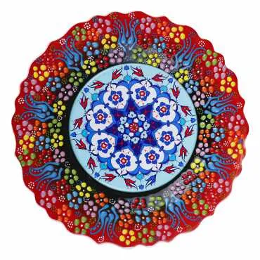 Themed Ceramic Myros Decorative Plate 25 cm - 4