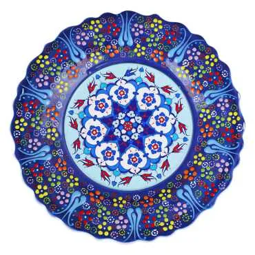 Themed Ceramic Myros Decorative Plate 25 cm - 7