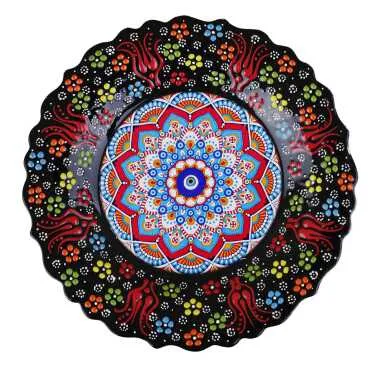 Nazar Themed Myros Ceramic Picture Plate 25 cm - 4