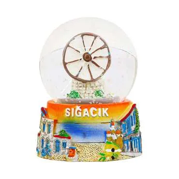 Sığacık Themed Polyester Water Jug 65 mm - 3
