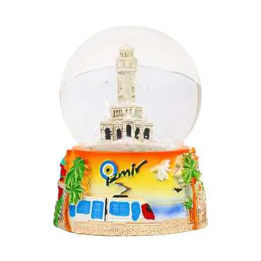 İzmir Temalı Polyester Suluküre 45 Mm - 2