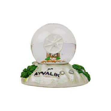 Ayvalık Temalı Polyester Sulu Küre 45 mm - 5