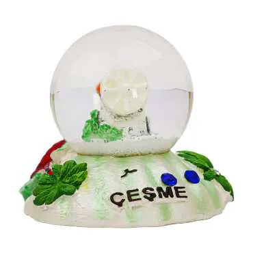 Çeşme Temalı Polyester Sulu Küre 45 mm - 8
