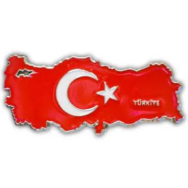 Wholesale Myros Metal Map Refrigerator Magnet