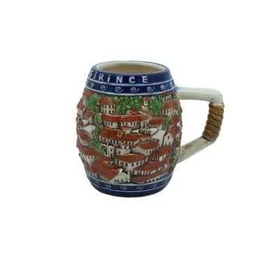 Ceramic Şirince Blue Mug - Standart