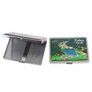 Trabzon Temalı Myros Metal Cep Küllük 50x15 mm