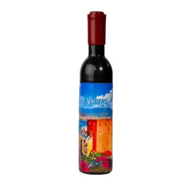 Toptan Alanya Temalı Myros Şişe Şekilli Tirbüşon Açacak 115x25x25 mm - 7