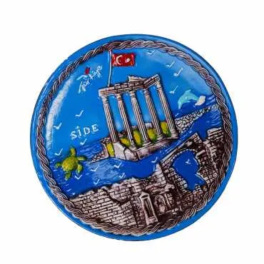 Side Themed Traditional Plaster Plate 15 cm - 6
