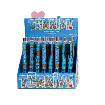 Alanya Themed Click Ballpoint Pen - Standart - 2