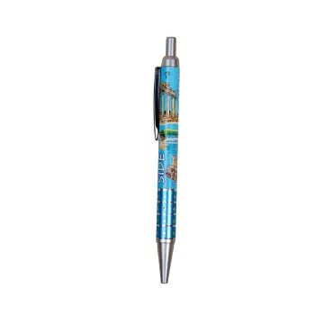 Side Themed Click Ballpoint Pen - Standart - 2