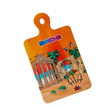 Side Themed UV Printed Rectangular Hanging Trivet - Standart - 2