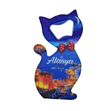 Alanya Themed UV Cat Bottle Opener