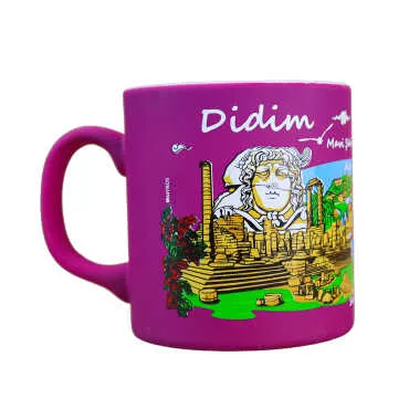 Didim Themed Customised Serigraphy Printed Ceramic Mug 82x90 mm - 7