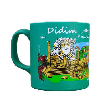 Didim Themed Customised Serigraphy Printed Ceramic Mug 82x90 mm - 8