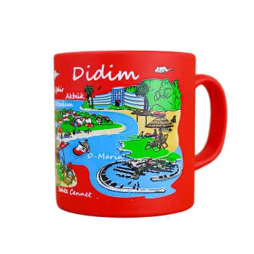 Didim Themed Customised Serigraphy Printed Ceramic Mug 82x90 mm - 2