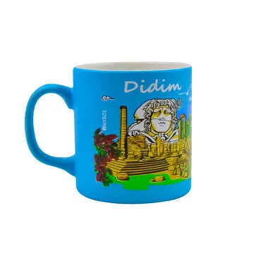 Didim Themed Customised Serigraphy Printed Ceramic Mug 82x90 mm - 12