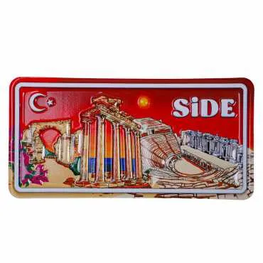 Toptan Side Temalı Kabartmalı Pvc Baskı Magnet - 9