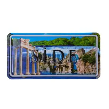 Toptan Side Temalı Kabartmalı Pvc Baskı Magnet - 12