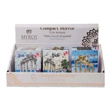 Wholesale Side Themed Myros Rectangle PU Mirror - 2