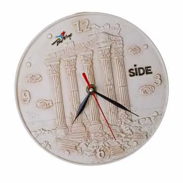 Side Themed Polyester Desktop Clock - 7