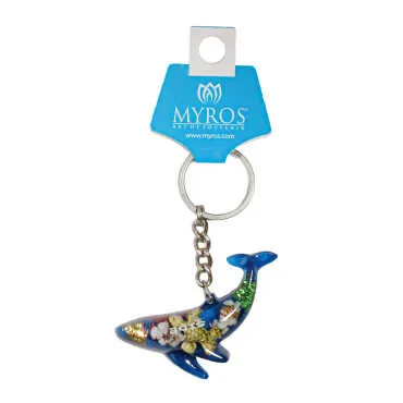 Side Themed Customised Transparent Polyester Keyring - 5