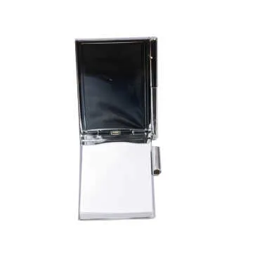 Side Themed Myros Metal Pen Holder Notepad 86x66x8 mm - 5