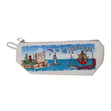Alanya Temalı Kanvas Kalemlik