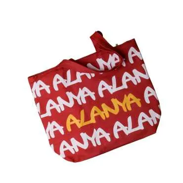 Alanya Themed Heart Beach Bag - 13