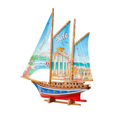Side Themed Wooden Sailboat Ab2 - Standart - 2