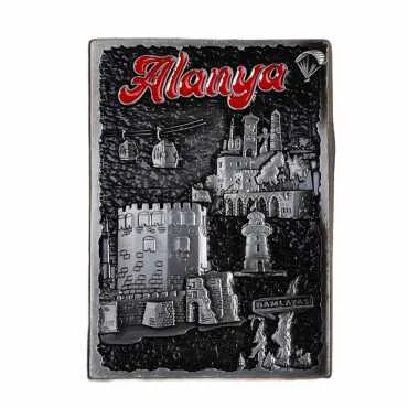 Alanya Temalı Metal Mix Magnet - 10