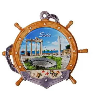 Side Themed Myros Ceramic Small Anchor Plate 20 cm - 3