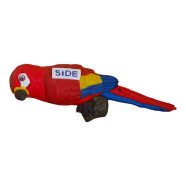 Side Themed Parrot Fimo Refrigerator Magnet - 4
