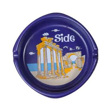 Side Themed Traditional Large Ashtray 100*40 mm - 3