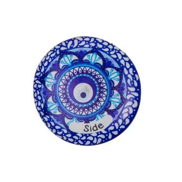 Side Themed Polyester Stone Refrigerator Magnet