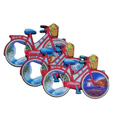 Alanya Themed UV Bicycle Bottle Opener - 2
