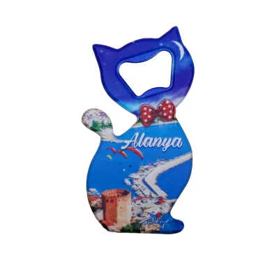 Alanya Themed UV Cat Bottle Opener - 6