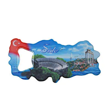 Side Themed UV Map Bottle Opener - 3