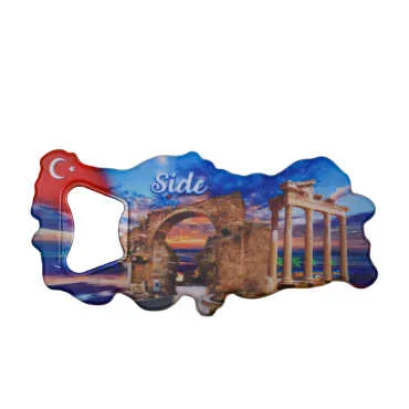 Side Themed UV Map Bottle Opener - 6