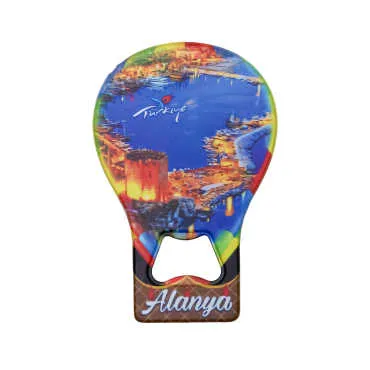 Alanya Themed UV Balloon Bottle Opener - 5