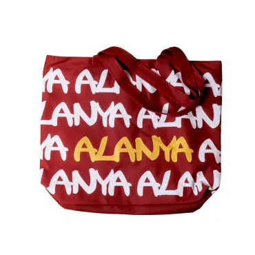 Alanya Themed Heart Beach Bag - 3