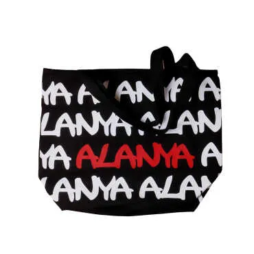 Alanya Themed Heart Beach Bag - 6