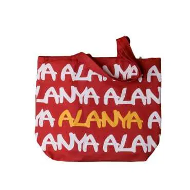 Alanya Themed Heart Beach Bag - 7