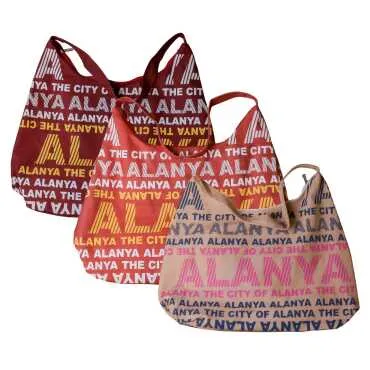 Alanya Themed Classic Beach Bag - 2