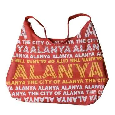 Alanya Themed Classic Beach Bag - 3