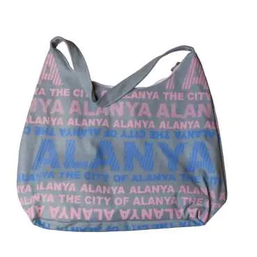 Alanya Themed Classic Beach Bag - 8