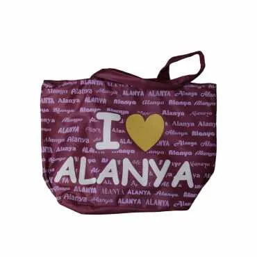 Alanya Themed Classic Beach Bag - 10